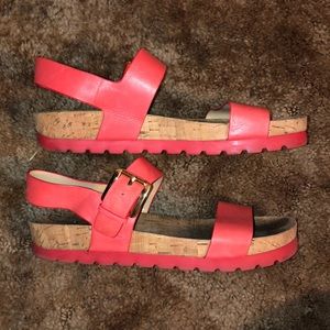 Michael Kors Leather Sandals